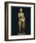 Marble Statue Portraying Roman Matron, from Colony of Cirta, Algeria-null-Framed Giclee Print