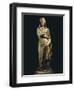 Marble Statue Portraying Roman Matron, from Colony of Cirta, Algeria-null-Framed Giclee Print