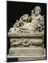 Marble Statue Representing Tiber River, Copy on Smaller Scale of Statue-null-Mounted Giclee Print