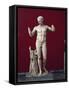 Marble Statue the Diadumenos, Diadem Wearer-null-Framed Stretched Canvas