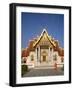Marble Temple, Monk, Bangkok, Thailand-Steve Vidler-Framed Photographic Print