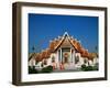 Marble Temple, Monks, Bangkok, Thailand-Steve Vidler-Framed Photographic Print