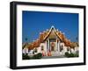 Marble Temple, Monks, Bangkok, Thailand-Steve Vidler-Framed Photographic Print