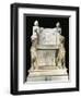 Marble Throne of Priest of Bacchus, Replica of Roman Sculptures Using Original Parts-null-Framed Giclee Print