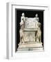 Marble Throne of Priest of Bacchus, Replica of Roman Sculptures Using Original Parts-null-Framed Giclee Print