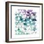 Marble Triangle-OnRei-Framed Art Print