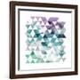 Marble Triangle-OnRei-Framed Art Print