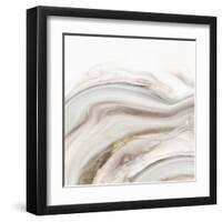 Marble Water-null-Framed Art Print