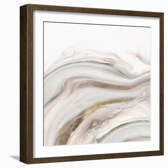 Marble Water-null-Framed Art Print