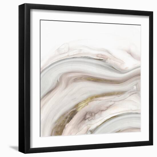 Marble Water-null-Framed Art Print