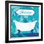 Marbled Bath II-Wild Apple Portfolio-Framed Art Print