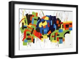 Marbled Expression II-Jason Jarava-Framed Giclee Print