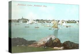 Marblehead Harbor, Marblehead, Mass.-null-Stretched Canvas