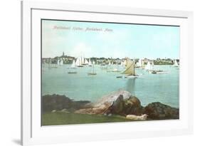 Marblehead Harbor, Marblehead, Mass.-null-Framed Art Print