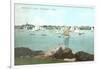 Marblehead Harbor, Marblehead, Mass.-null-Framed Art Print