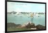 Marblehead Harbor, Marblehead, Mass.-null-Framed Art Print