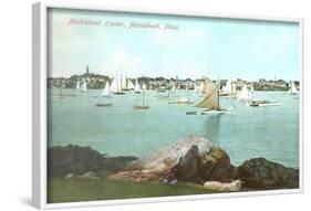 Marblehead Harbor, Marblehead, Mass.-null-Framed Art Print