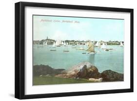 Marblehead Harbor, Marblehead, Mass.-null-Framed Art Print