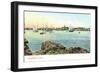 Marblehead Harbor, Mass.-null-Framed Art Print