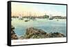 Marblehead Harbor, Mass.-null-Framed Stretched Canvas