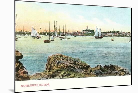 Marblehead Harbor, Mass.-null-Mounted Art Print