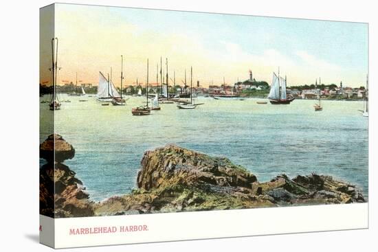 Marblehead Harbor, Mass.-null-Stretched Canvas