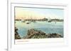 Marblehead Harbor, Mass.-null-Framed Art Print