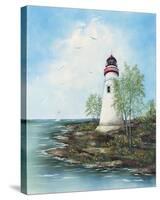 Marblehead Light-Sherry Masters-Stretched Canvas