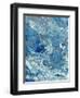 Marbleized Beach View I-Gina Ritter-Framed Art Print