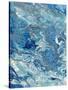 Marbleized Beach View I-Gina Ritter-Stretched Canvas