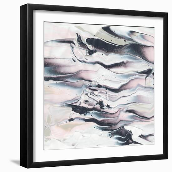 Marbling V Crop-Piper Rhue-Framed Art Print