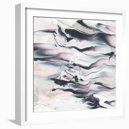 Marbling V Crop-Piper Rhue-Framed Art Print