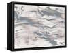 Marbling V Neutral-Piper Rhue-Framed Stretched Canvas