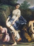 Nymphs of Diana Disarm Love, Detail of Diana's Stories-Marc Antonio Franceschini-Giclee Print