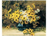 Still Life with Daisies-Marc-aurele De Foy Suzor-cote-Mounted Art Print