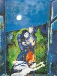 Lovers with Bouquet, c.1949-Marc Chagall-Art Print