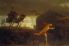 Lost Illusions, or Evening, 1843-Marc Charles Gabriel Gleyre-Stretched Canvas