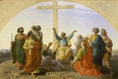 The Departure of the Apostles, 1845-Marc Charles Gabriel Gleyre-Framed Giclee Print