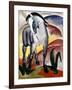 Marc: Grey Horse, 1911-Franz Marc-Framed Giclee Print