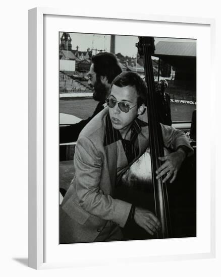Marc Johnson and Bill Evans at the Newport Jazz Festival, Ayresome Park, Middlesbrough, 1978-Denis Williams-Framed Photographic Print