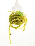 A Forkful of Spaghetti with Pesto-Marc O^ Finley-Photographic Print