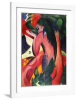 Marc-Red Woman-Franz Marc-Framed Art Print