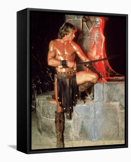 Marc Singer - The Beastmaster-null-Framed Stretched Canvas