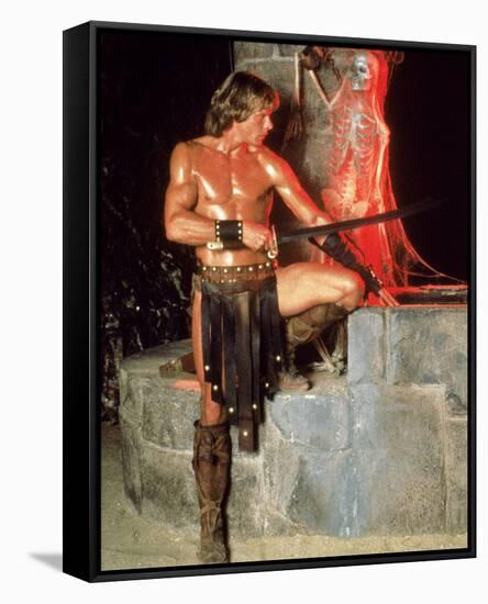 Marc Singer - The Beastmaster-null-Framed Stretched Canvas