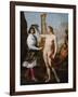Marcantonio Pasqualini Crowned by Apollo, 1641-Andrea Sacchi-Framed Giclee Print