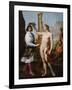 Marcantonio Pasqualini Crowned by Apollo, 1641-Andrea Sacchi-Framed Giclee Print