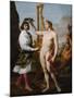 Marcantonio Pasqualini Crowned by Apollo, 1641-Andrea Sacchi-Mounted Giclee Print