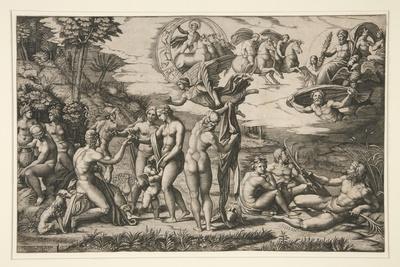 The Judgment of Paris, after Raphael, c.1510-20