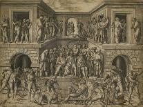 The Judgment of Paris, after Raphael, c.1510-20-Marcantonio Raimondi-Giclee Print