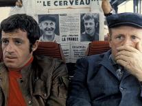 Jean Gabin and Jean-Paul Belmondo: Un Singe En Hiver, 1962-Marcel Dole-Photographic Print